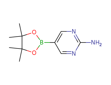 5-(4,4,5,5-tetramethyl[1,3,2]dioxaborolan-2-yl)pyrimidin-2-ylamine, 5-(4,4,5,5-tetramethyl-[1,3,2]dioxaborolan-2-yl)-pyrimidin-2-ylamine, 2-aminopyrimidine-5-boronic acid pinacol ester, 5-(4,4,5,5-tet