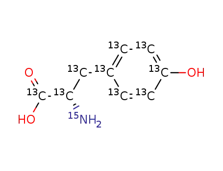 <SUP>13</SUP>C<SUB>9</SUB>-<SUP>15</SUP>N-L-tyrosine