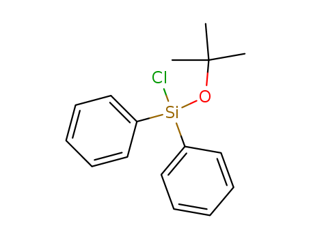 Benzene,1,1'-[chloro(1,1-dimethylethoxy)silylene]bis-