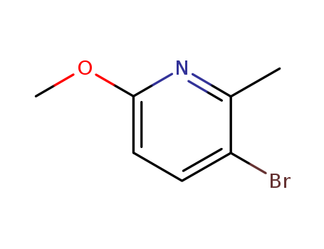 3-Bromo-6-methoxy-2-methylpyridine