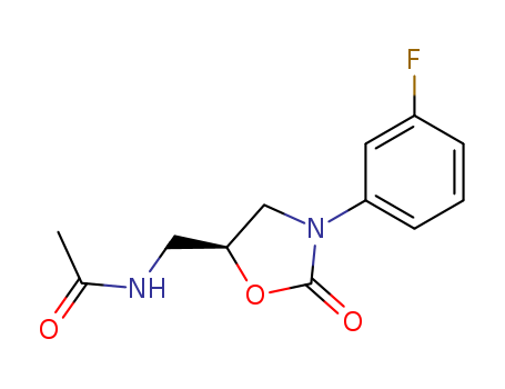 Acetamide,N-[[(5S)-3-(3-fluorophenyl)-2-oxo-5-oxazolidinyl]methyl]-