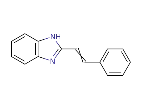 Molecular Structure of 1456-19-5 (2-(2-phenylethenyl)-1H-benzimidazole)