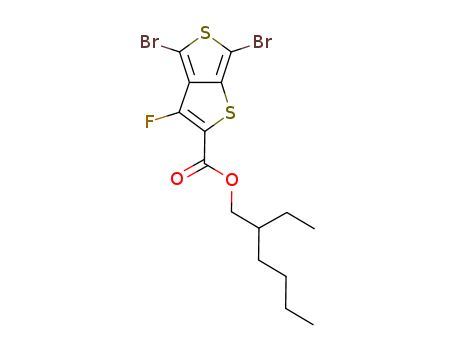 2-ethylhexyl 4,6-dibromo-3-fluorothieno[3,4-b]thiophene-2-carboxylate