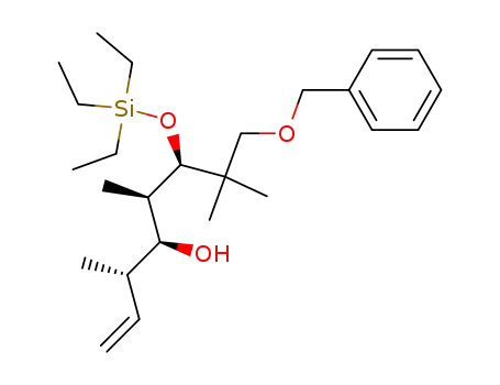 (3S,4S,5R,6R)-8-Benzyloxy-3,5,7,7-tetramethyl-6-triethylsilanyloxy-oct-1-en-4-ol
