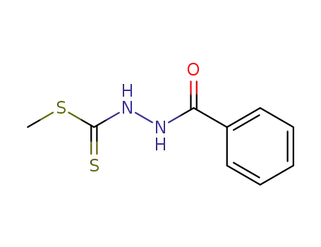 Molecular Structure of 7449-45-8 (Benzoic acid, 2-[(methylthio)thioxomethyl]hydrazide)