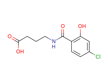 Butanoicacid,4-[(4-chloro-2-hydroxybenzoyl)amino]-