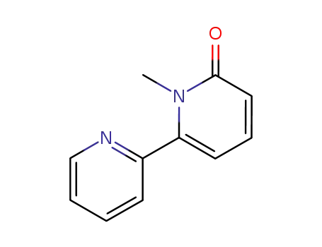 Molecular Structure of 154928-15-1 (1-Methyl-[2,2'-bipyridin]-6(1H)-one)