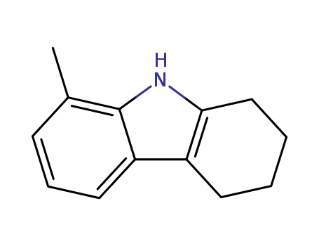 Molecular Structure of 19283-51-3 (2,3,4,9-tetrahydro-8-methyl-1H-carbazole)