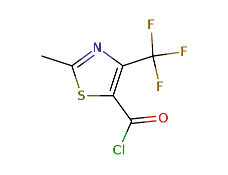 5-Thiazolecarbonyl chloride, 2-methyl-4-(trifluoromethyl)-