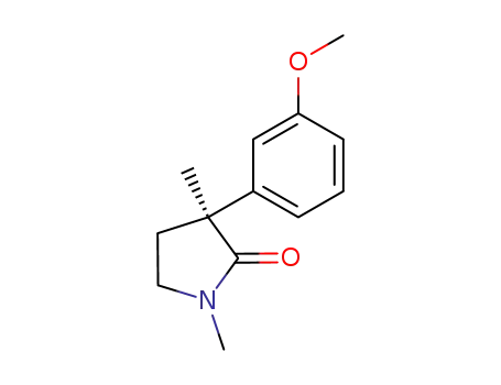 (S)-3-(3-Methoxy-phenyl)-1,3-dimethyl-pyrrolidin-2-one