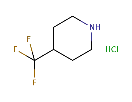 Molecular Structure of 155849-49-3 (4-(Trifluoromethyl)piperidine hydrochloride)
