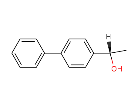 Molecular Structure of 150283-02-6 ((S)-1-(p-biphenyl)ethanol)