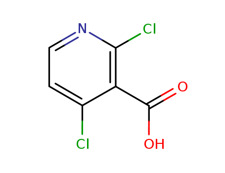 3-Pyridinecarboxylic acid, 2,4-dichloro-