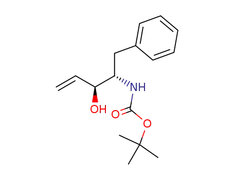(3S,4S)-5-[(tert-butoxycarbonyl)amino]-3-hydroxy-5-phenyl-1-pentene