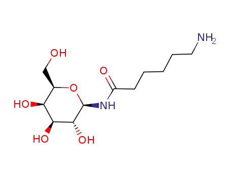 Molecular Structure of 38822-56-9 (6-AMINO-N-BETA-D-GALACTOPYRANOSYL HEXANAMIDE)