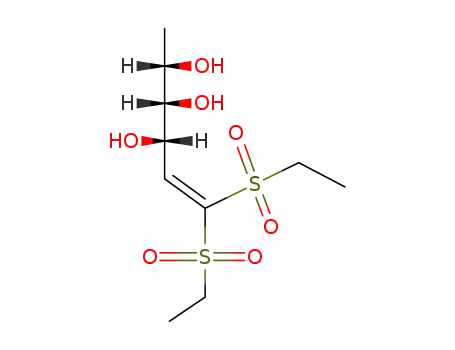 (2S,3S,4S)-6,6-bis(ethylsulfonyl)-hex-5-ene-2,3,4-triol