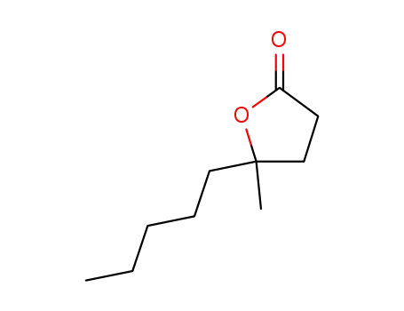 Molecular Structure of 52908-82-4 (dihydro-5-methyl-5-pentylfuran-2(3H)-one)