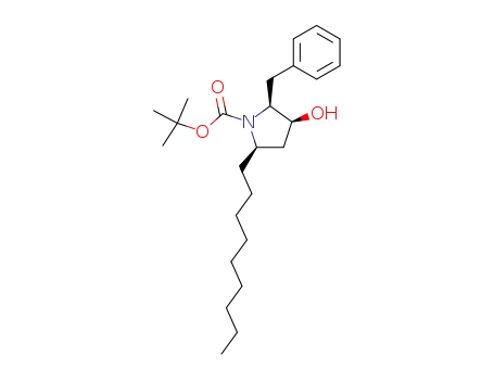 tert-butyl (2S,3S,5R)-2-benzyl-3-hydroxy-5-nonylpyrrolidine-1-carboxylate