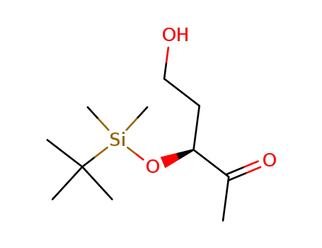 (-)-(3S)-3-{[tert-Butyl(dimethyl)silyl]oxy}-5-hydroxypentan-2-one