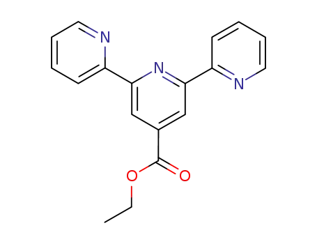Molecular Structure of 148332-31-4 (ETHYL 2,2':6',2''-TERPYRIDINE-4'-CARBOXYLATE)
