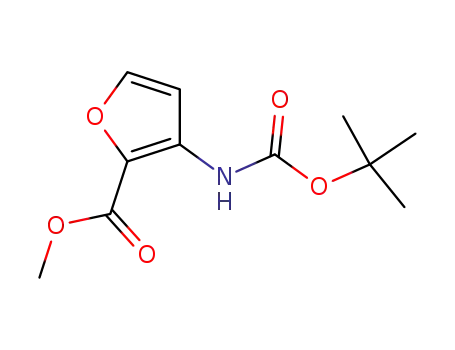 Molecular Structure of 956034-03-0 (Methyl 3-(tert-butoxycarbonyl)furan-2-carboxylate)