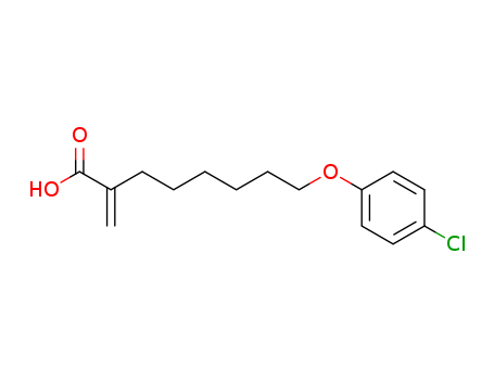 8-(4-Chlorophenoxy)-2-methylenoctanoic Acid