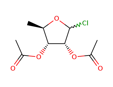 di-<i>O</i>-acetyl-5-deoxy-ξ-D-ribofuranosyl chloride