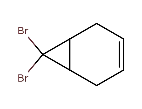 Molecular Structure of 6802-78-4 (7,7-Dibromo-bicyclo[4.1.0]hept-3-ene)