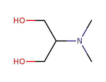 Molecular Structure of 78531-45-0 (2-(DiMethylaMino)propane-1,3-diol)
