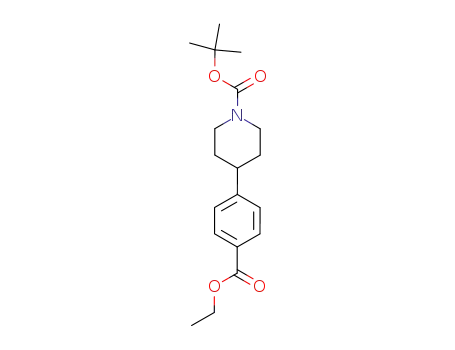 tert-butyl 4-(4-(ethoxycarbonyl)phenyl)piperidine-1-carboxylate