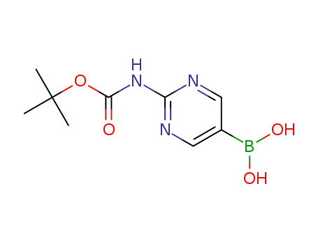 [2-[(tert- 부 톡시 카르 보닐) 아미노] 피리 미딘 -5- 일] 보론 산