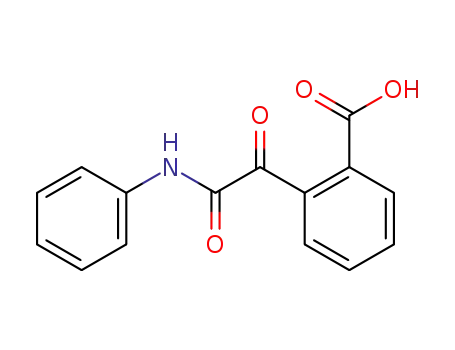 Molecular Structure of 959362-40-4 (2-anilinooxalyl-benzoic acid)