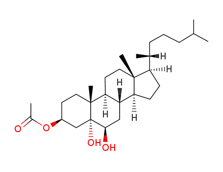 3β-acetoxycholestane-5α,6β-diol