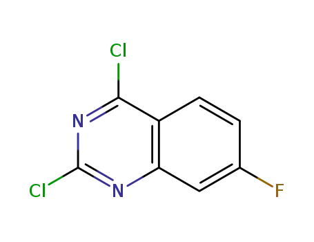 2,4- 디클로로 -7- 플루오로 퀴나 졸린