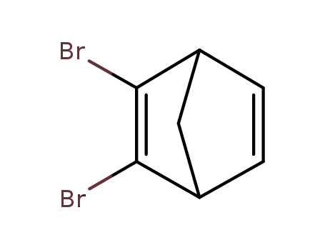 Molecular Structure of 128780-28-9 (Bicyclo[2.2.1]hepta-2,5-diene, 2,3-dibromo-)
