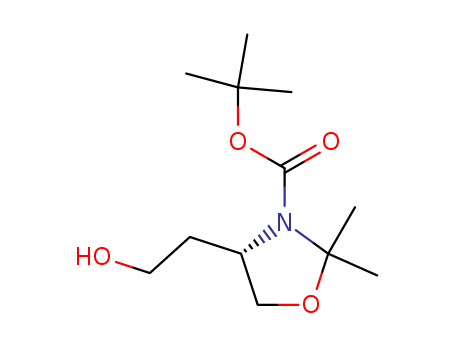 (S)-TERT-BUTYL 4-(2-HYDROXYETHYL)-2,2-DIMETHYLOXAZOLIDINE-3-CARBOXYLATECAS