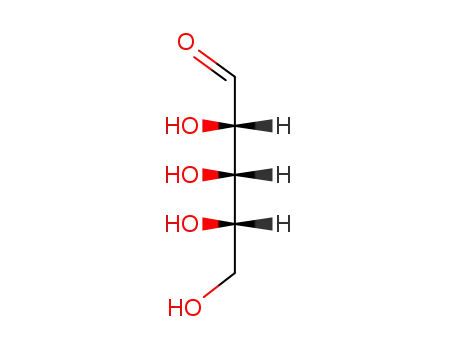 Molecular Structure of 147-81-9 (DL-Arabinose)