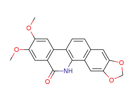 2,3-methylenedioxy-8,9-dimethoxybenzo<c>phenanthridin-6(5H)-one