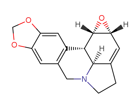 (1aR,2a<sup>1</sup>S,11bS,11cS)-2a<sup>1</sup>,3,4,6,11b,11c-hexahydro-1aH-[1,3]dioxolo[4,5-j]oxireno[2,3-a]pyrrolo-[3,2,1-de]phenanthridine