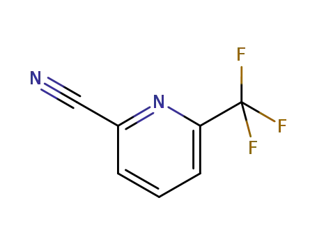 Molecular Structure of 887583-52-0 (6-(trifluoromethyl)pyridine-2-carbonitrile)