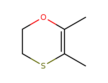 Molecular Structure of 107954-65-4 (1,4-Oxathiin, 2,3-dihydro-5,6-dimethyl-)