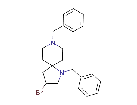 1,8-Diazaspiro[4.5]decane,3-broMo-1,8-bis(phenylMethyl)-