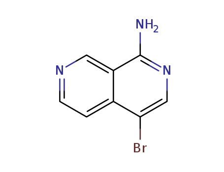2,7-Naphthyridin-1-aMine, 4-broMo-