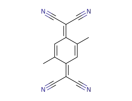 Molecular Structure of 1487-82-7 (2,5-DIMETHYL-7,7,8,8-TETRACYANOQUINODIMETHANE)