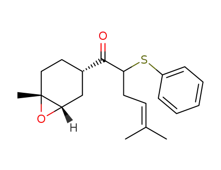 (1'S,3'S,4'R)-1-(3',4'-epoxy-4'-methylcyclohexyl)-5-methyl-2-phenylthio-4-hexen-1-one