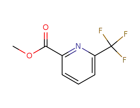 Molecular Structure of 155377-05-2 (6-Trifluoromethyl-pyridine-2-carboxylic acid methyl ester)