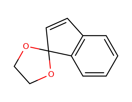 Molecular Structure of 6710-43-6 (INDENONE ETHYLENE KETAL)