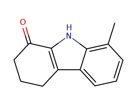 Molecular Structure of 3449-50-1 (8-methyl-2,3,4,9-tetrahydro-1H-carbazol-1-one)