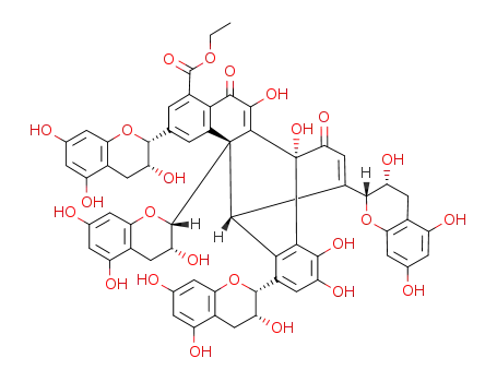 Molecular Structure of 1204351-29-0 (C<sub>60</sub>H<sub>50</sub>O<sub>24</sub>)
