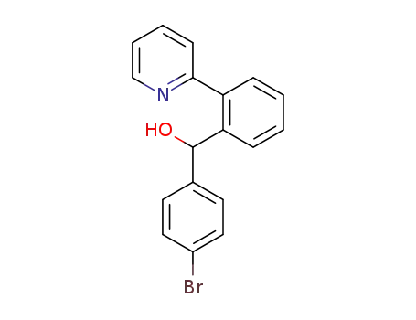 (4-bromophenyl)(2-(pyridin-2-yl)phenyl)methanol